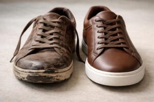 découvrez comment identifier les signes d'usure de vos chaussures pour les remplacer à temps et préserver votre confort et votre santé.