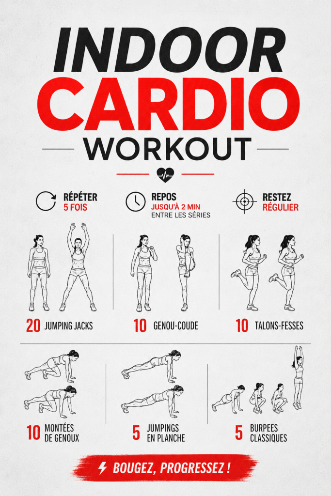 Femmes faisant des exercices cardio à la maison