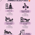 Une femme s'entraînant pour sculpter ses jambes et fessiers