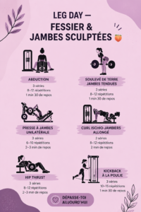 Une femme s'entraînant pour sculpter ses jambes et fessiers