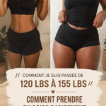 Femme souriante regardant un plat équilibré sain pour prendre du poids.