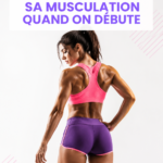 Femme exécutant des exercices de musculation dans une salle de sport.