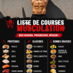 Une sélection d'aliments variés pour construire du muscle