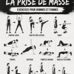 Femme en train de s'entraîner dans une salle de sport pour prendre du poids