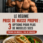 Femme équipée pour l'entraînement avec des aliments sains pour un régime propre