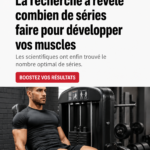Femme en salle de musculation, réalisant des séries d'exercices pour augmenter sa masse musculaire.