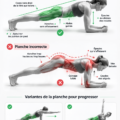 Femme exécutant un plank correct, mettant en avant une posture parfaite.