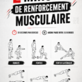 Femme faisant un entraînement de force rapide de 2 minutes à la maison