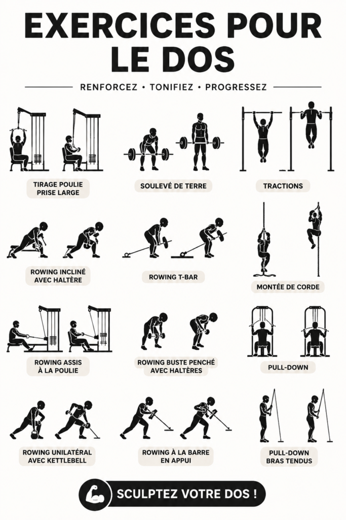 Femme en train de faire des exercices de renforcement pour le haut du corps à la maison