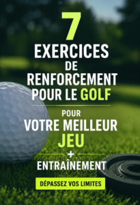 Exercice de musculation pour améliorer le golf avec des haltères