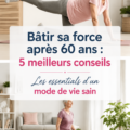 Femme de plus de 60 ans faisant de l'exercice avec des haltères pour renforcer sa force musculaire.
