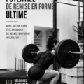 Couverture de l'e-book interactif de remise en forme avec des éléments graphiques engageants.