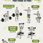 Femme effectuant des exercices de musculation en salle, en train de travailler sur son poids et sa silhouette.