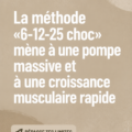 Femme s'entraînant avec poids en utilisant la méthode 6-12-25