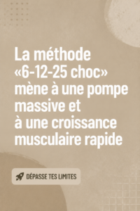 Femme s'entraînant avec poids en utilisant la méthode 6-12-25