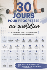 Femme faisant de l'exercice avec un sourire, symbole de bien-être et de santé.