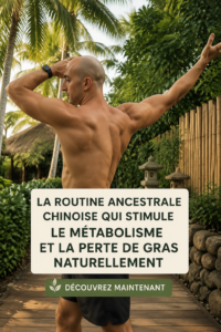 Femme pratiquant une routine de bien-être inspirée de la Chine