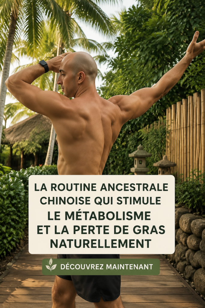 Femme pratiquant une routine de bien-être inspirée de la Chine
