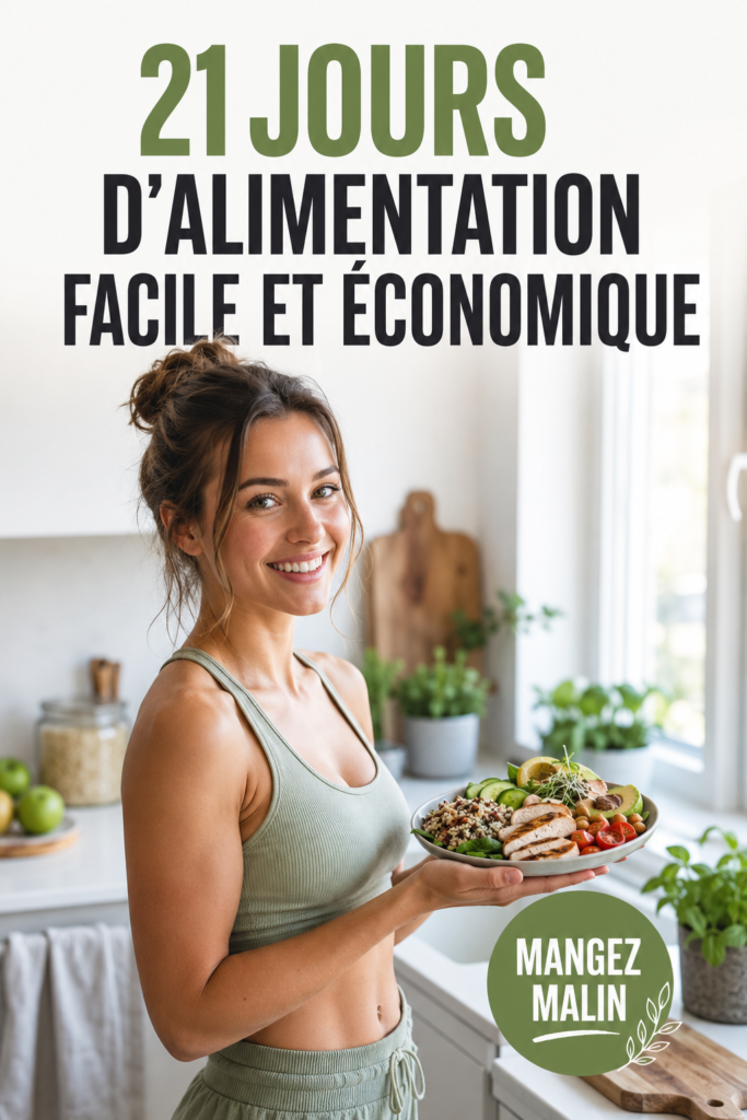 Plan de repas haut en protéines pour un mois, illustrations de plats équilibrés