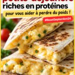 Assiette colorée de petits-déjeuners protéinés pour un bon départ de journée