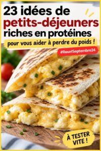 Assiette colorée de petits-déjeuners protéinés pour un bon départ de journée