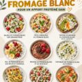 Recettes variées au fromage blanc pour une alimentation saine