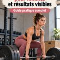 Femme faisant des exercices de musculation au poids lourd dans une salle de sport, montrant sa force et sa détermination.