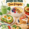 Savoureux petit-déjeuner protéiné avec des œufs et des légumes